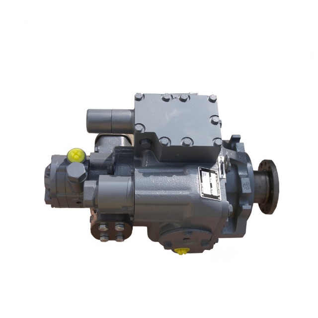 Hydraulic axial ram pump